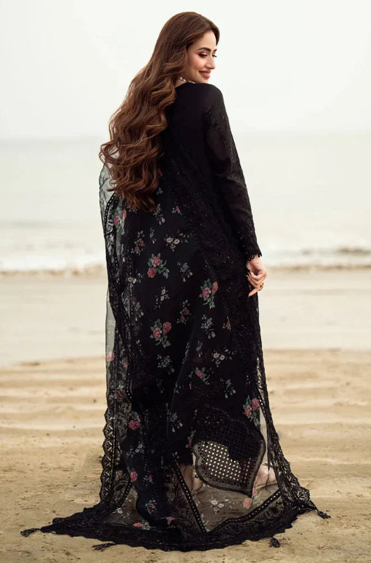 Nureh 3PC Lawn ChickenKari Embroidered