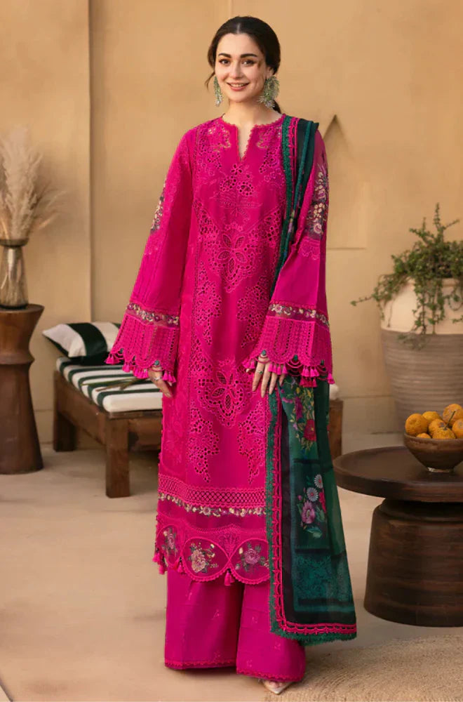 Summer 3PC Chikenkari Lawn Embroidered Suit