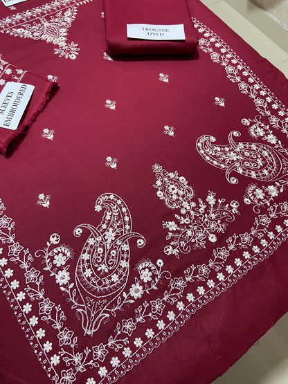 Dhanak 2pc Unstitched Embroidered