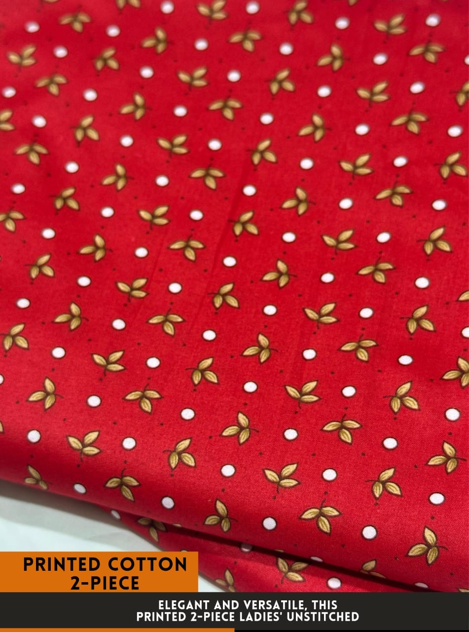 2-PC ALLOVER PRINTED MID SEASON POLO COTTON