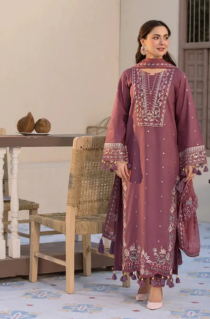 Jade Winter 3PC Dhanak Embroidered Suit