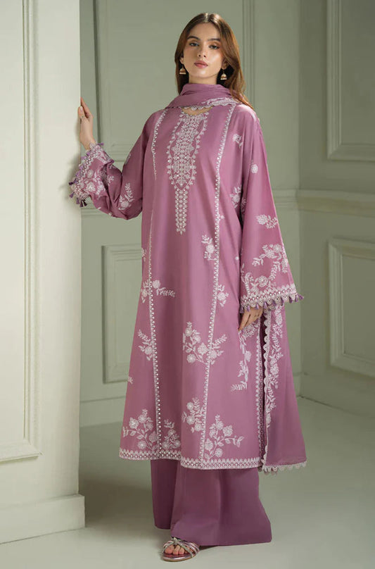 Cross Stitch Winter 3PC Dhanak Embroidered Suit