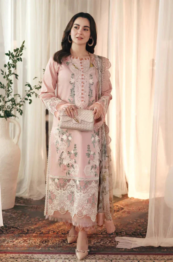 3PC Lawn  Embroidered Suit Ready to Wear Dupatta